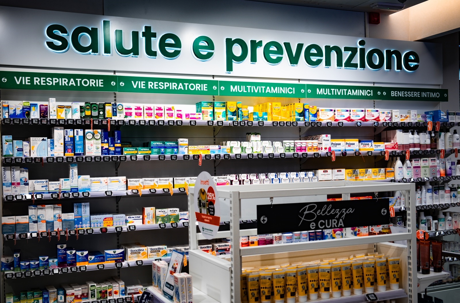Servizi e prodotti della farmacia italiana